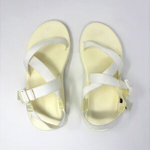 Chaco Z/1 Mens 11 Classic Strap Outdoor Hiking Sandal White-Cream Gorpcore Sport